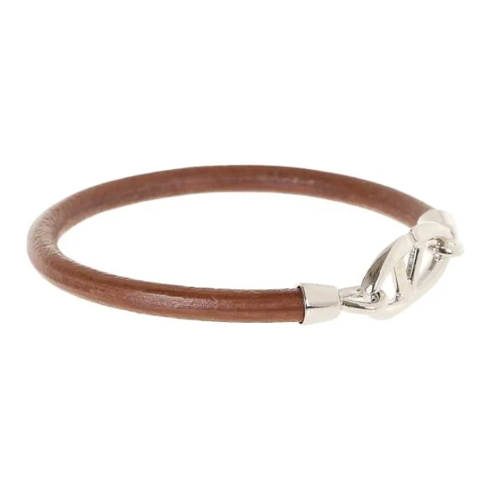 Valentino Leather Bracelets Unisex Brown-0