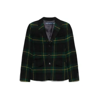 Polo Ralph Lauren Single Breasted Checked Blazer