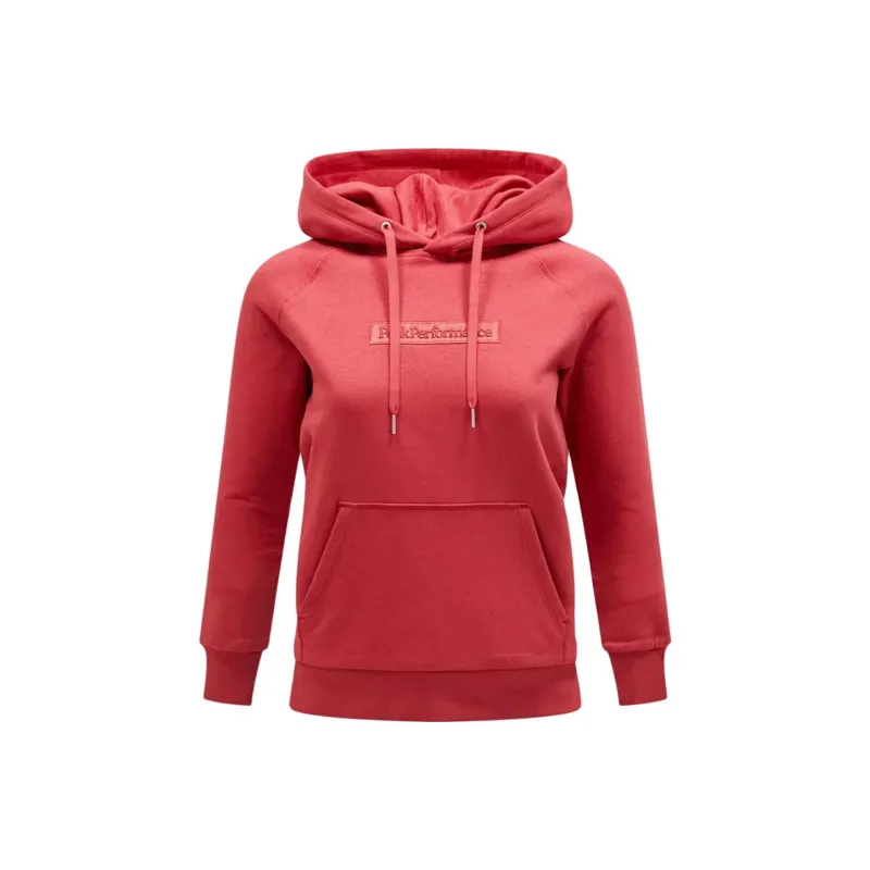 PEAK PERFORMANCE Sweatshirt Women's Soft Red-0