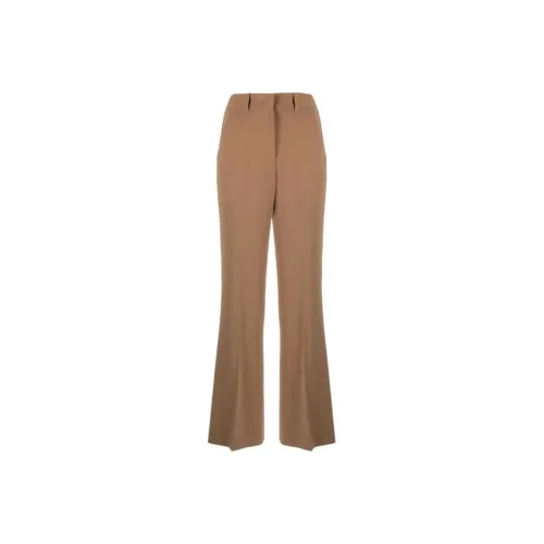 Alberto Biani Crepe High waist Flared Trousers