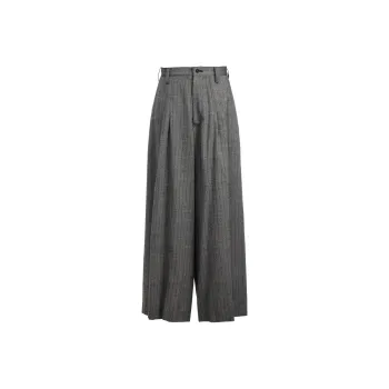 Yohji Yamamoto Casual Pants Women's Gray