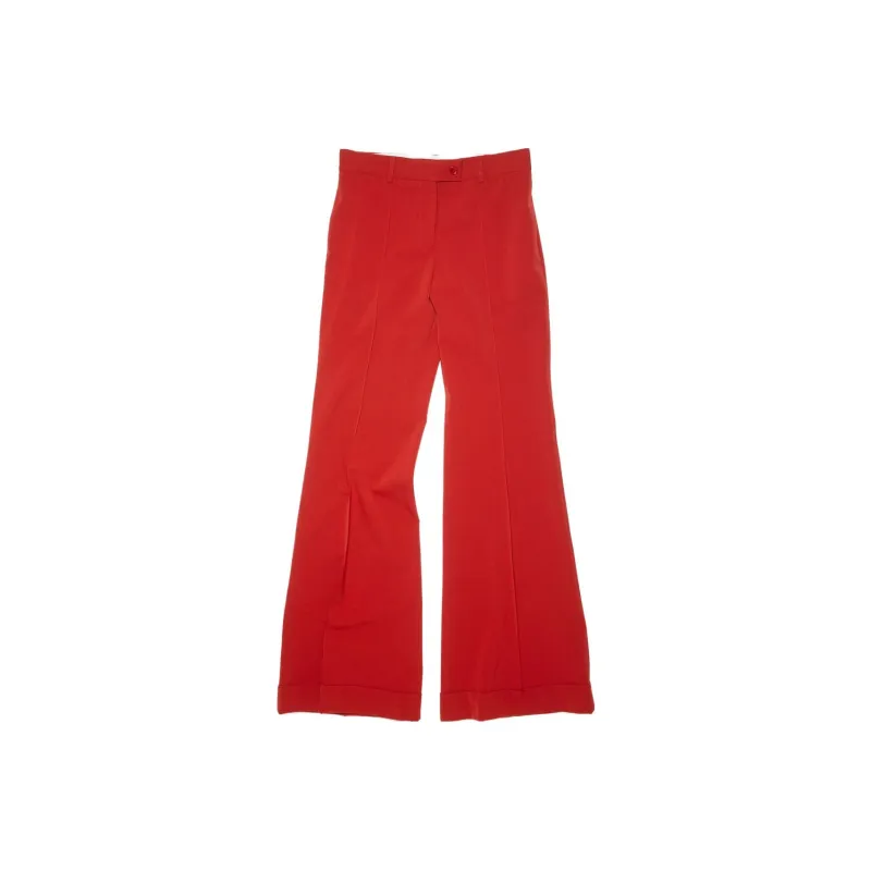 Acne Studios Casual Pants Women's Red-0