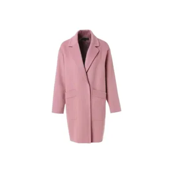 QIAOWANNI Coats Women's Ceramic Pink
