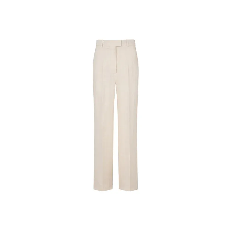 MaxMara Studio Casual Pants Women's Ecru-0