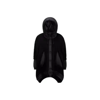 Moncler Panelled Hooded Cape