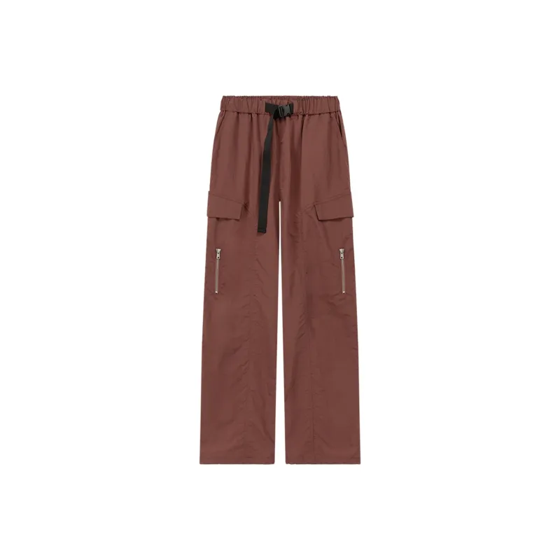 NO ONE ELSE Casual Pants Unisex Coffee-0