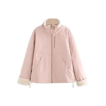 Yalu Preferred Velvet feel Coat Women's Pink