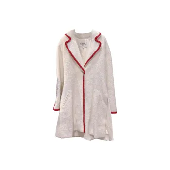 CHANEL Coats Women's White