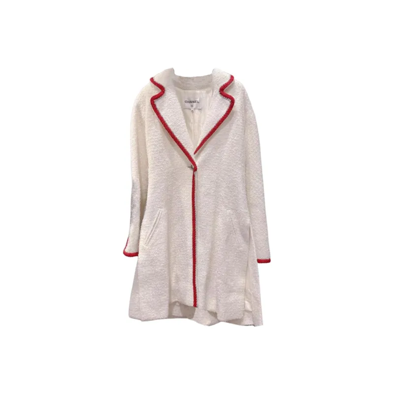 CHANEL Coats Women's White-0