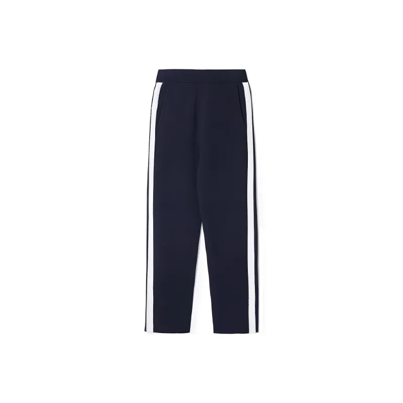 XII BASKET Casual Pants Women's Navy Blue-0
