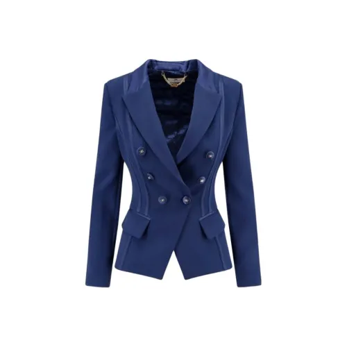 Elisabetta Franchi Satin Detailed Jacket