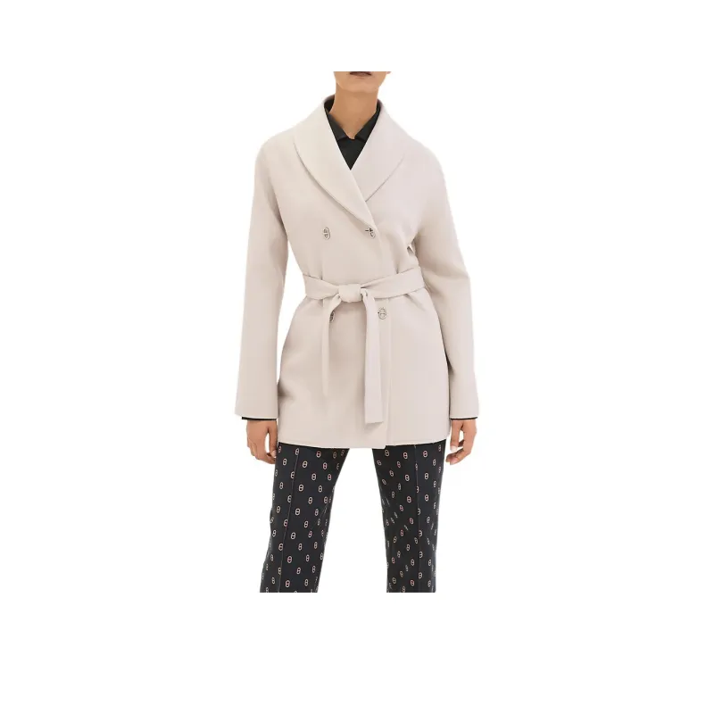 HERMES Coats Women's White-0