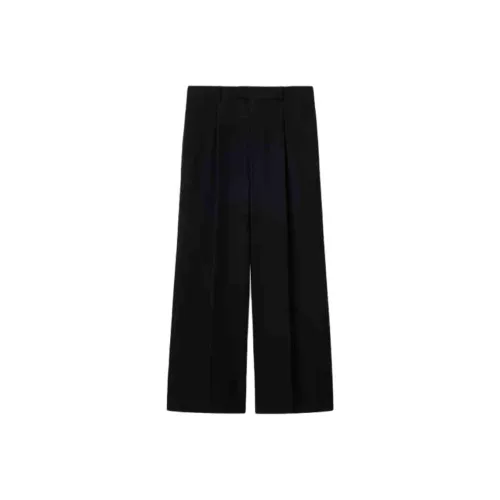 Carven Pressed-crease Palazzo Trousers