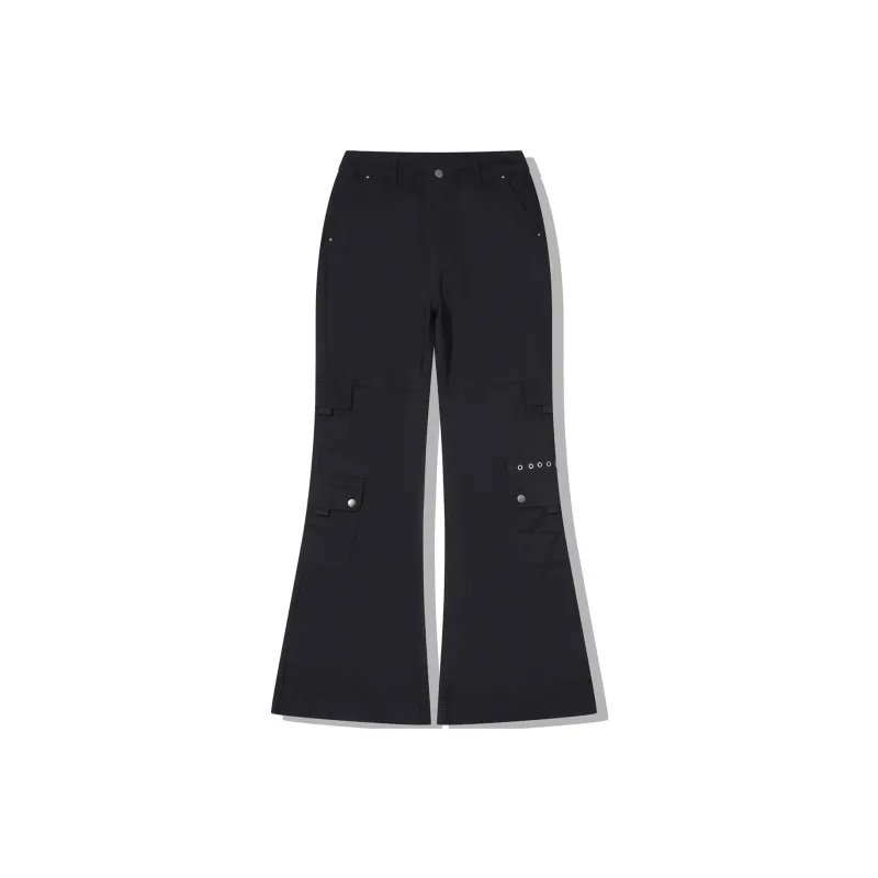 Pleasures X LiNing Casual Pants Women's Black-0