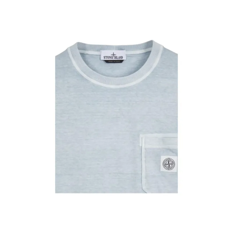 STONE ISLAND T Shirt Men's Sky Blue-2