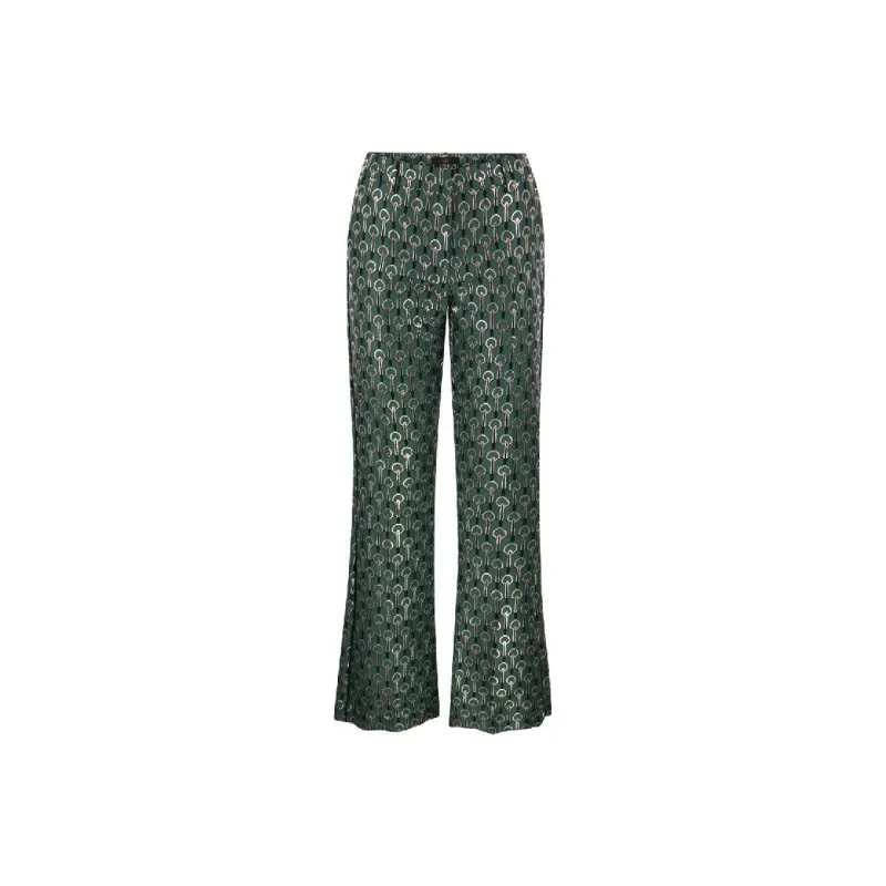WEEKEND MaxMara Jacquard Flared Trousers-0