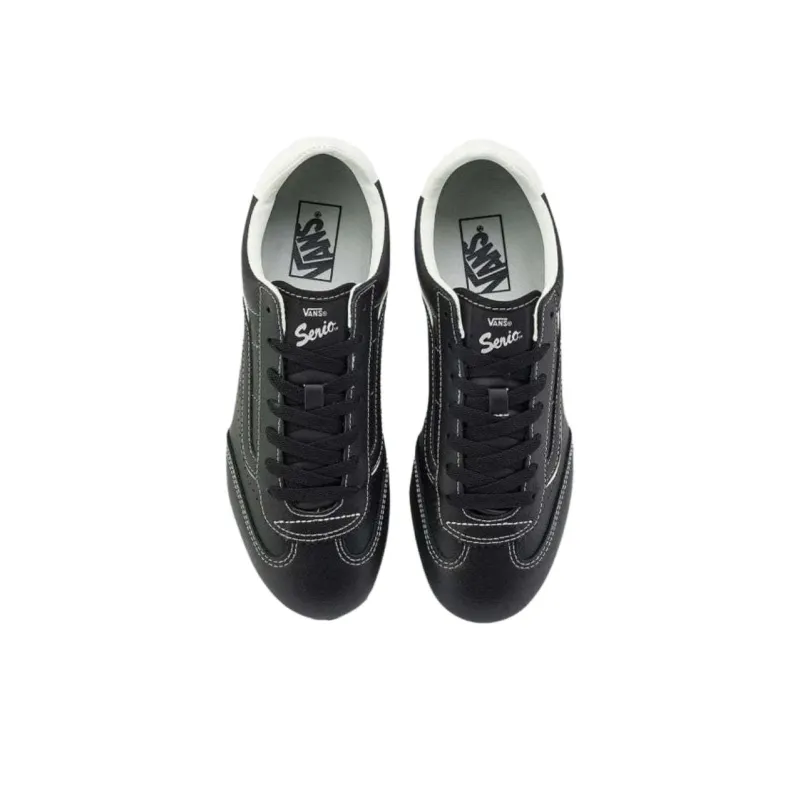 Vans Super Lowpro Anti Slip Wear Resistant Low Top Skateboard Shoes Unisex Black-1