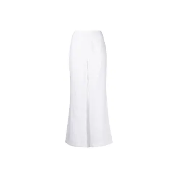 FAITHFULL THE BRAND Ottavio Flared Linen Trousers