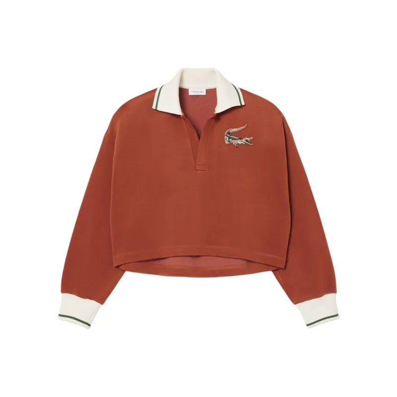 LACOSTE Embroidered logo Polo Sweater-0