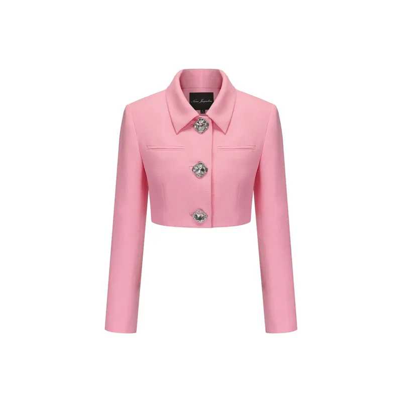 NANA JACQUELINE Cropped Coat Women's-4