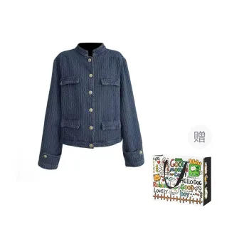 Dippanis Denim Jacket Women's Washed Blue