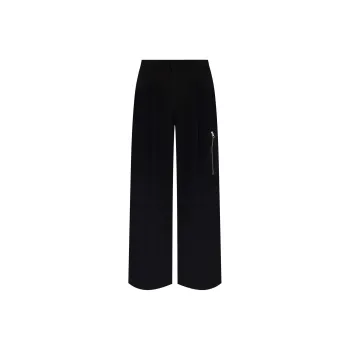 AMIPARIS Low rise Multi pockets Palazzo Trousers