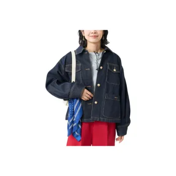 FREAK'S STORE Denim Jacket Women's Marine Blue