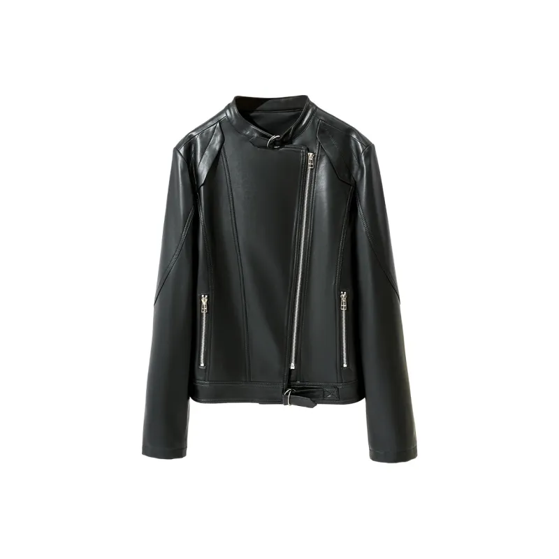 FORTEI Leather Jackets Women's-2