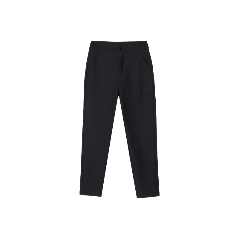 FAWENXIANGZI Casual Pants Women's Black-0