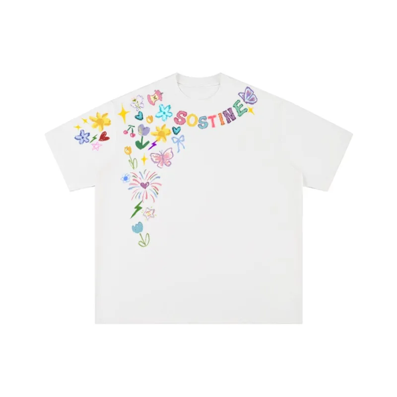 SOSTINE T Shirt Loose Fit Unisex-0