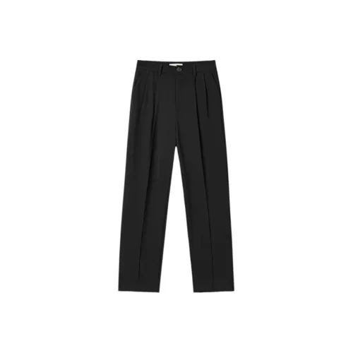 EICHITOO 블랙 여성 캐주얼 팬츠