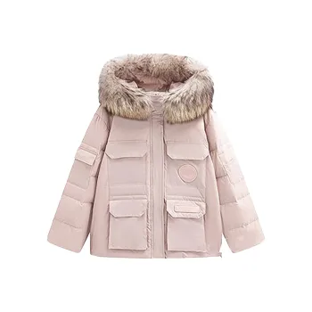 ACAINES Parka Coats Women's Pink