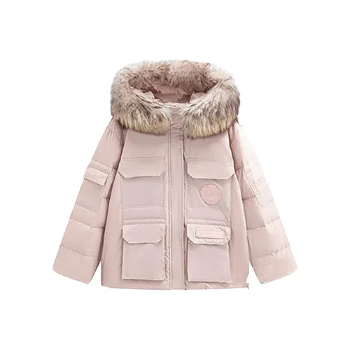ACAINES Parka Coats Women's Pink