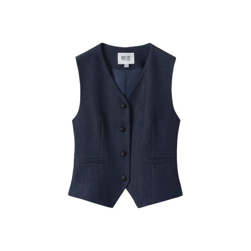 TOUCH Vests Women's Dark Blue-0