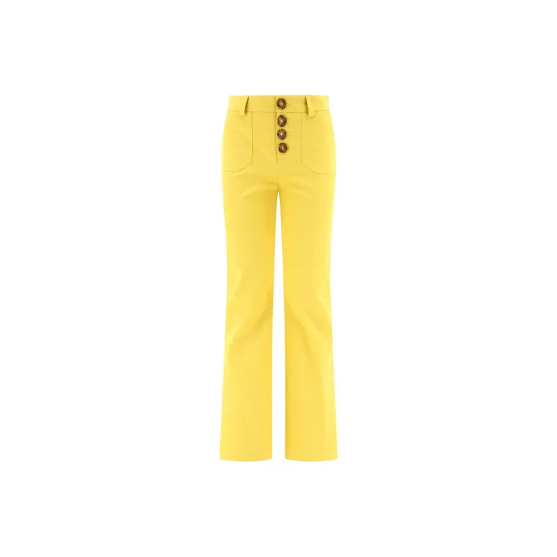 INES DE LA FRESSANGE Casual Pants Women's Yellow-0