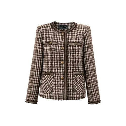 DIFFIE RIEGER Coats Women's Coffee
