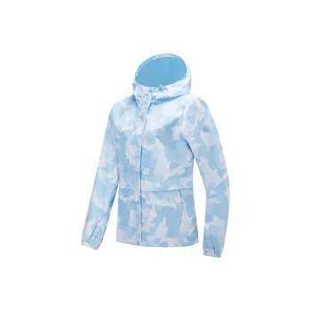 XTEP Variety Training Collection Trench Coat Women's Azure Blue