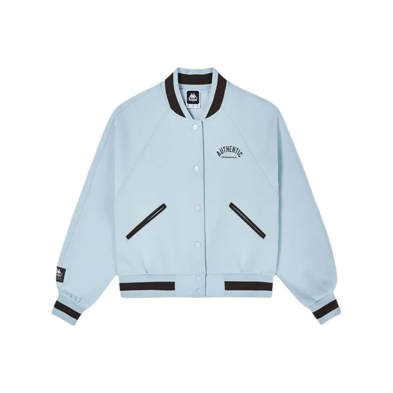 Kappa Baseball Jacket Women's Smolder Blue-0
