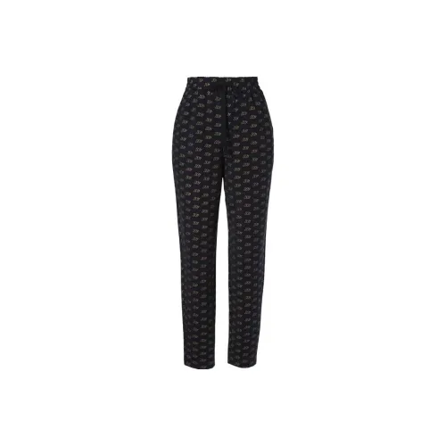 XII BASKET Casual Pants Women's Navy Blue