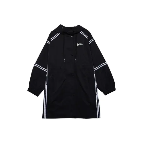 MUGUOGUOMU Trench Coats Women's