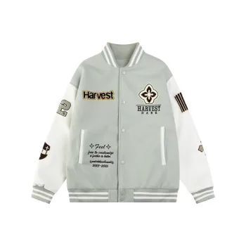 SECFLY OFFICIAL Baseball Jacket Women's Mint Green