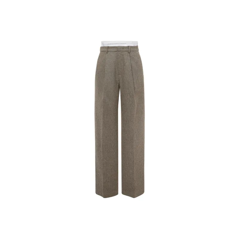 D'zzit Casual Pants Women's Dark Khaki-0