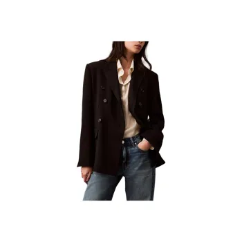 CALVIN KLEIN Business Suit Women's Black