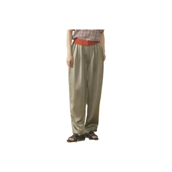 Beams Casual Pants Women's Olive Green