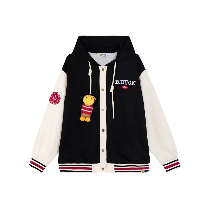 B.Duck Baseball Jacket Women's Multicolor-0