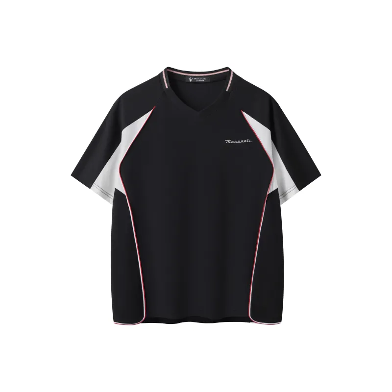 Maserati T Shirts Unisex Black-0