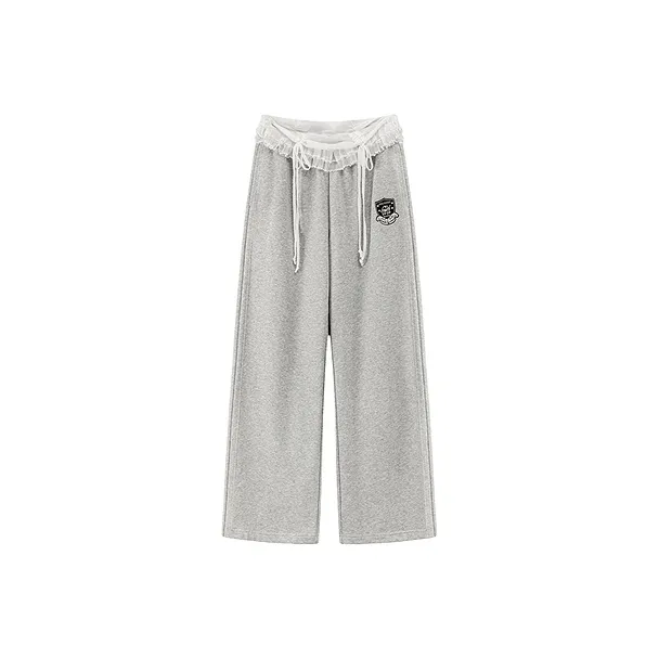 CHUU Casual Pants Women's Light Heather Gray-0