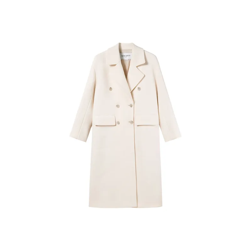 Miss Sixty Coats Women's Ecru-0