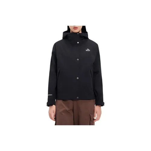 PELLIOT Water Resistant Windproof Breathable Wear Resistant Rainproof Windbreaker Jacket Women's