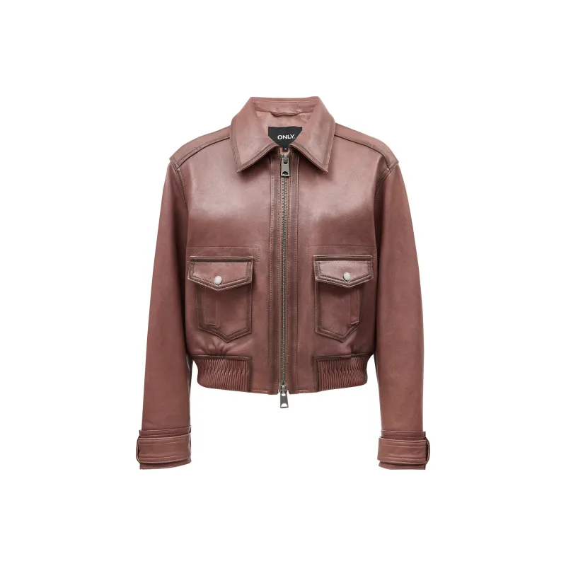 ONLY Leather Jackets Women's-0